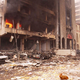 The aftermath of a 1995 PETA raid on a Gillette testing laboratory.
